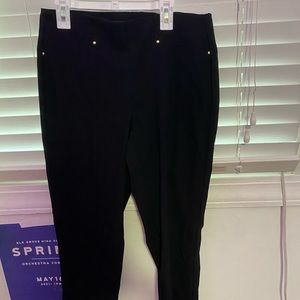 Black stretchy semi business casual pants!!